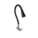 GPL0059 QSB GRIFERIA COCINA FRIA FLEXIBLE PARED 2 FUNCION - NEGRO 2F