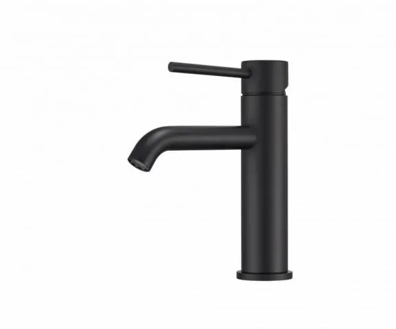 GPL0061 VITO GRIFERIA BAÑO MEZCL BAJA NEGRO REDONDA - BLACK