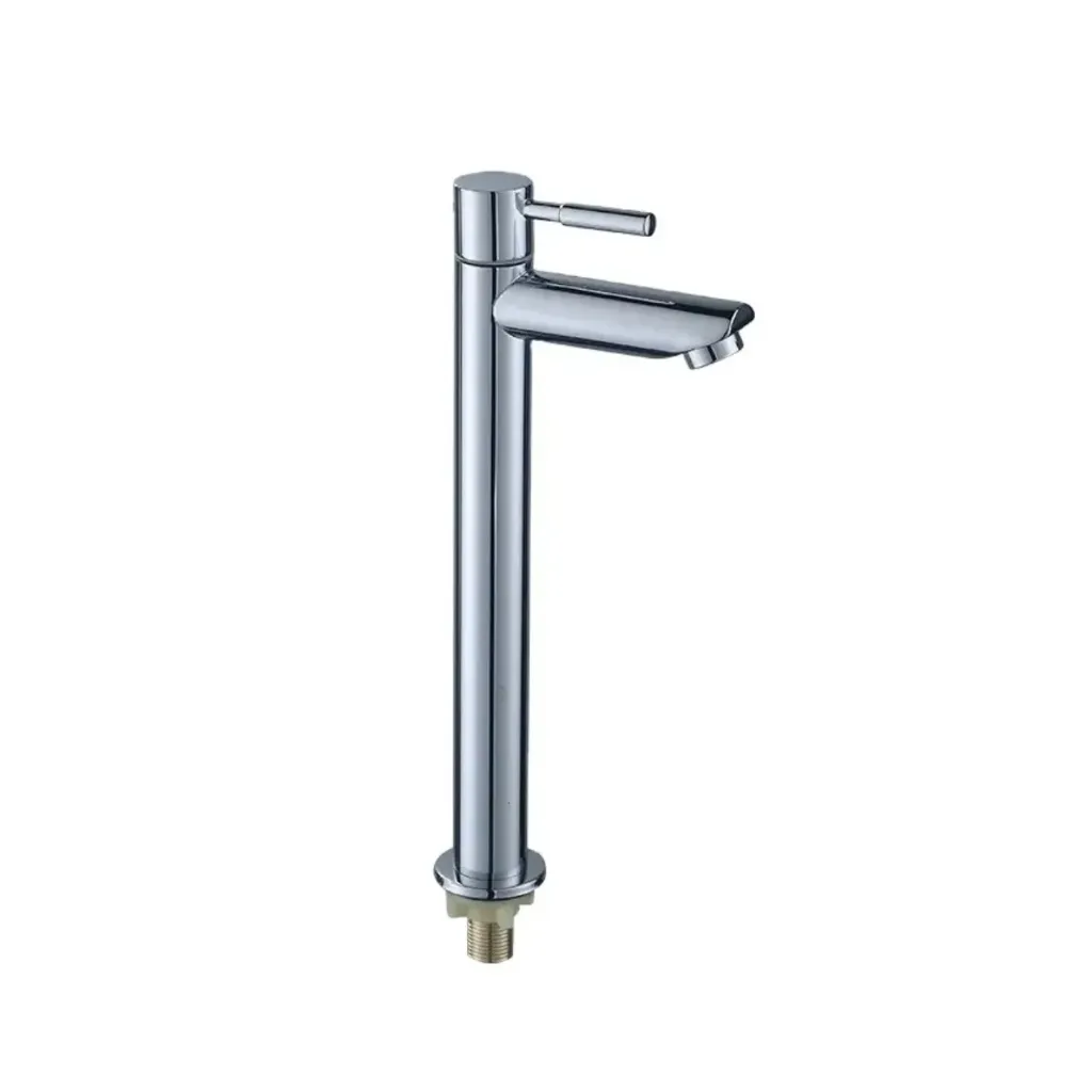 GPL0065 LUVINCI GRIFERIA BAÑO ALTA FRIA PLATA - (SILVER) 29CM