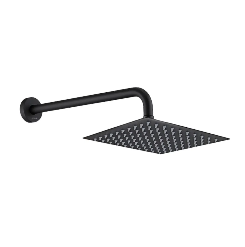 GPL0070 YETKA CABEZA + BRAZO CUADRADA NEGRO MATE (20X20)