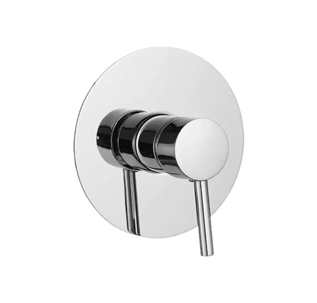 GPL0072 BEELEE MEZCLADORA MEZCL DUCHA PISA CROMADA REDONDA