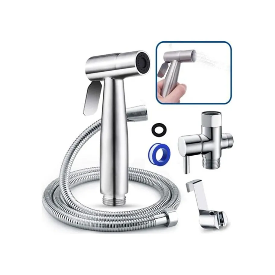 GPL0115 YETKA DUCHA TELEFONO P/HIGIENE PERSONAL C/LLAVE DIVISORIA 3 VIAS