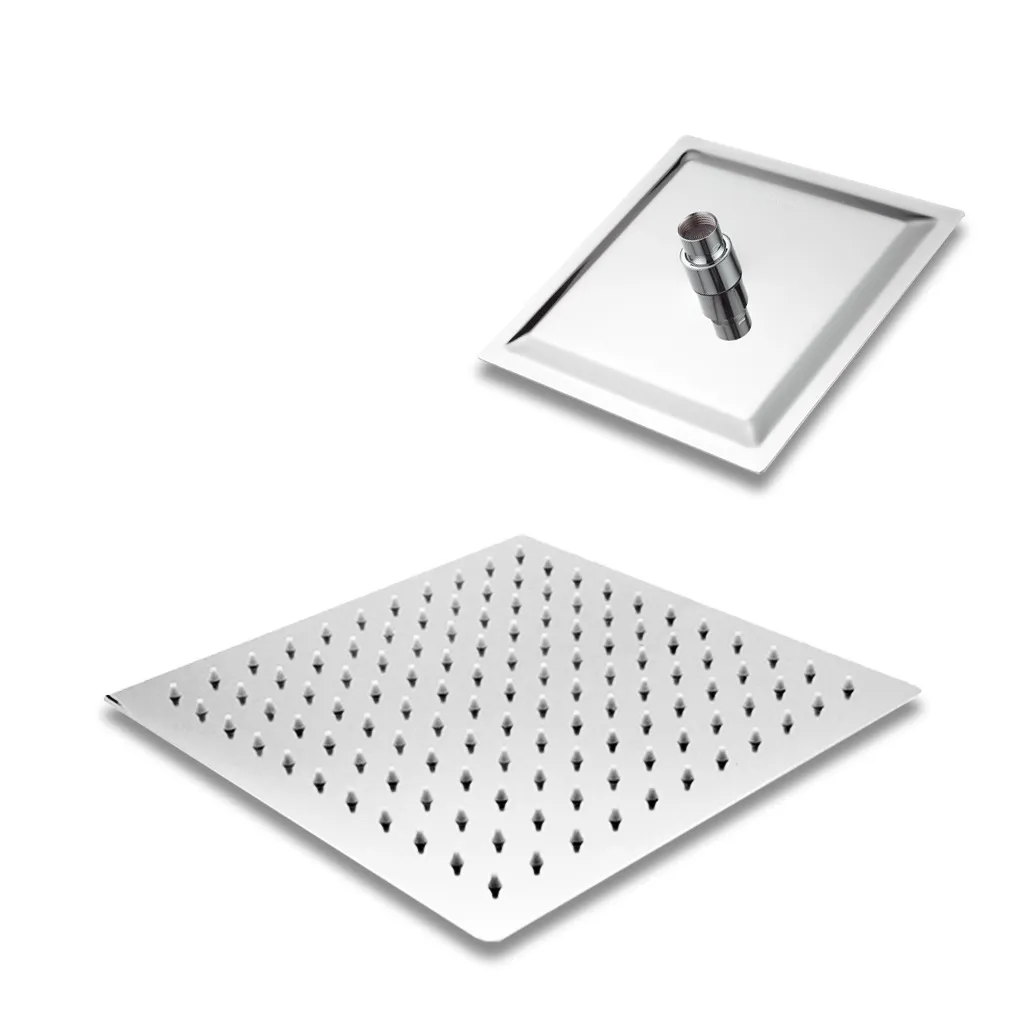 GPL0118 PLASK CABEZA DUCHA CUADRADA CROMO  (40X40)