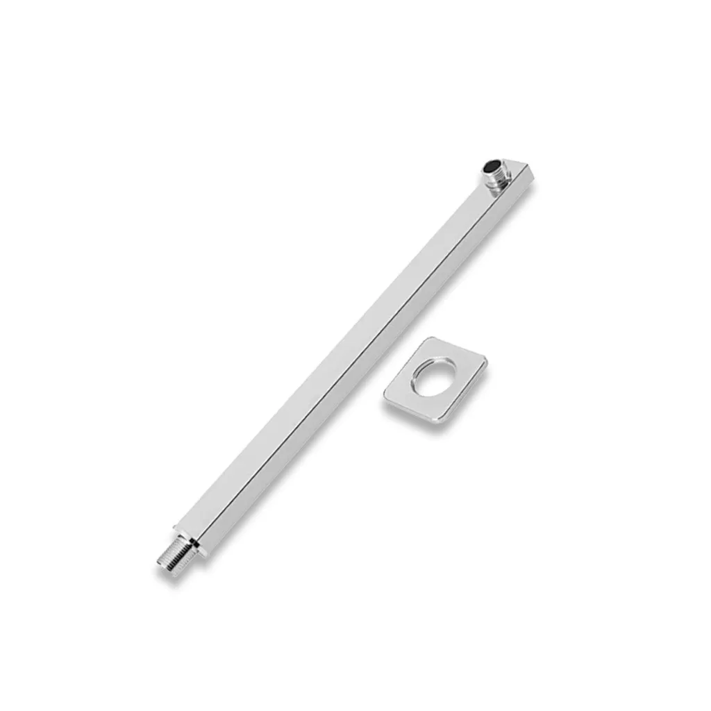 GPL0121 PLASK BRAZO DUCHA CUADRADO CROMO 50CM