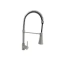 GPL0126 PLASK GRIFERIA MEZCL COCINA ESPIRAL GRIS/MARMOL IND