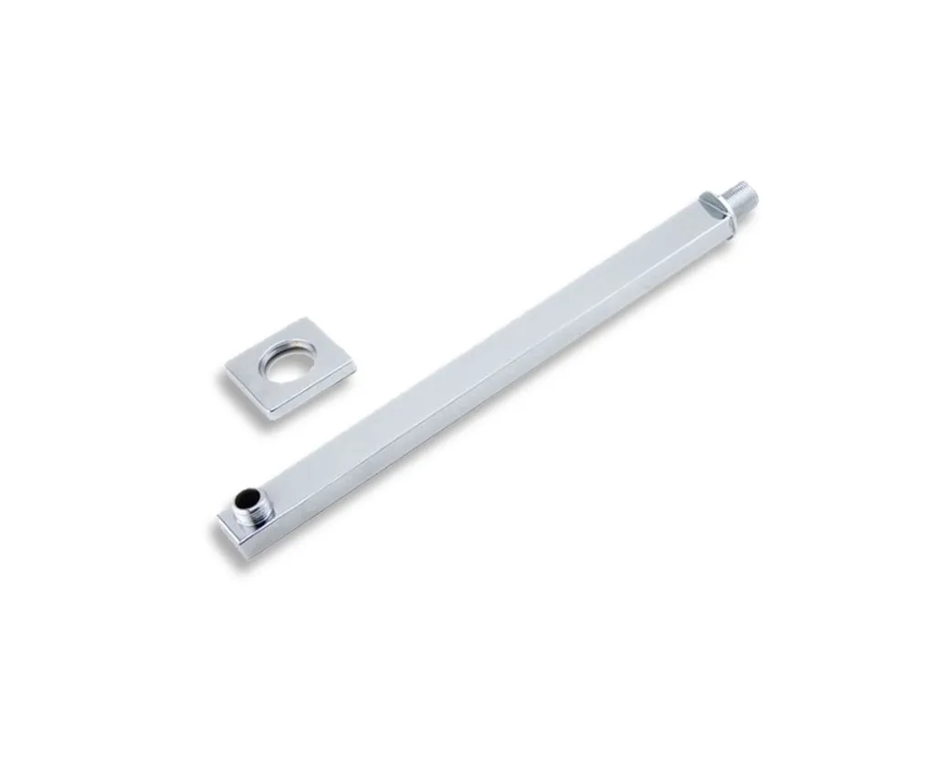 GPL0128 PLASK BRAZO DUCHA CUADRADO CROMO 40CM
