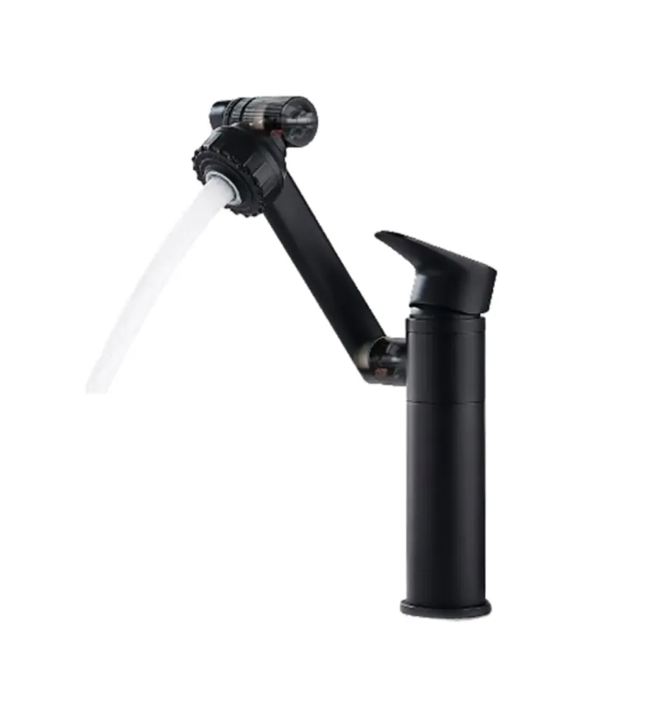 GPL0141 SM GRIFERIA MULTIUSO MOVIL NEGRO MATE MEZCL BAJA