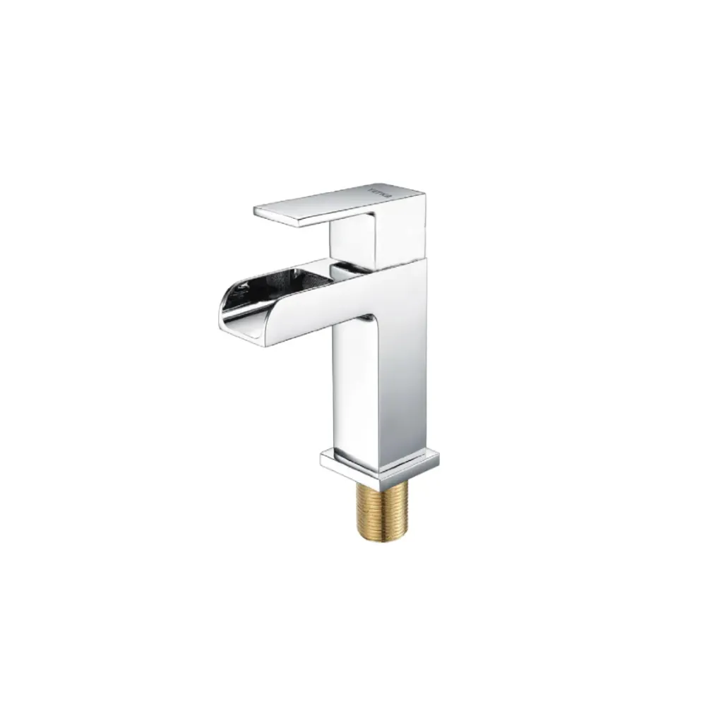 GPL0171 YETKA GRIFERIA BAÑO BAJA FRIA T/CASCADA CROMADA