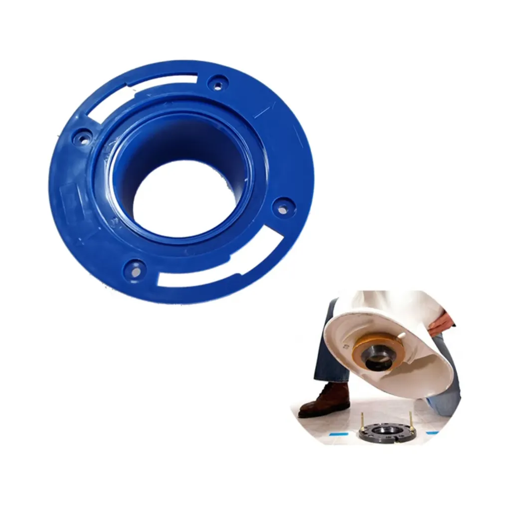 GPL0188 YETKA BRIDA PVC P/INODORO CON KIT INST.