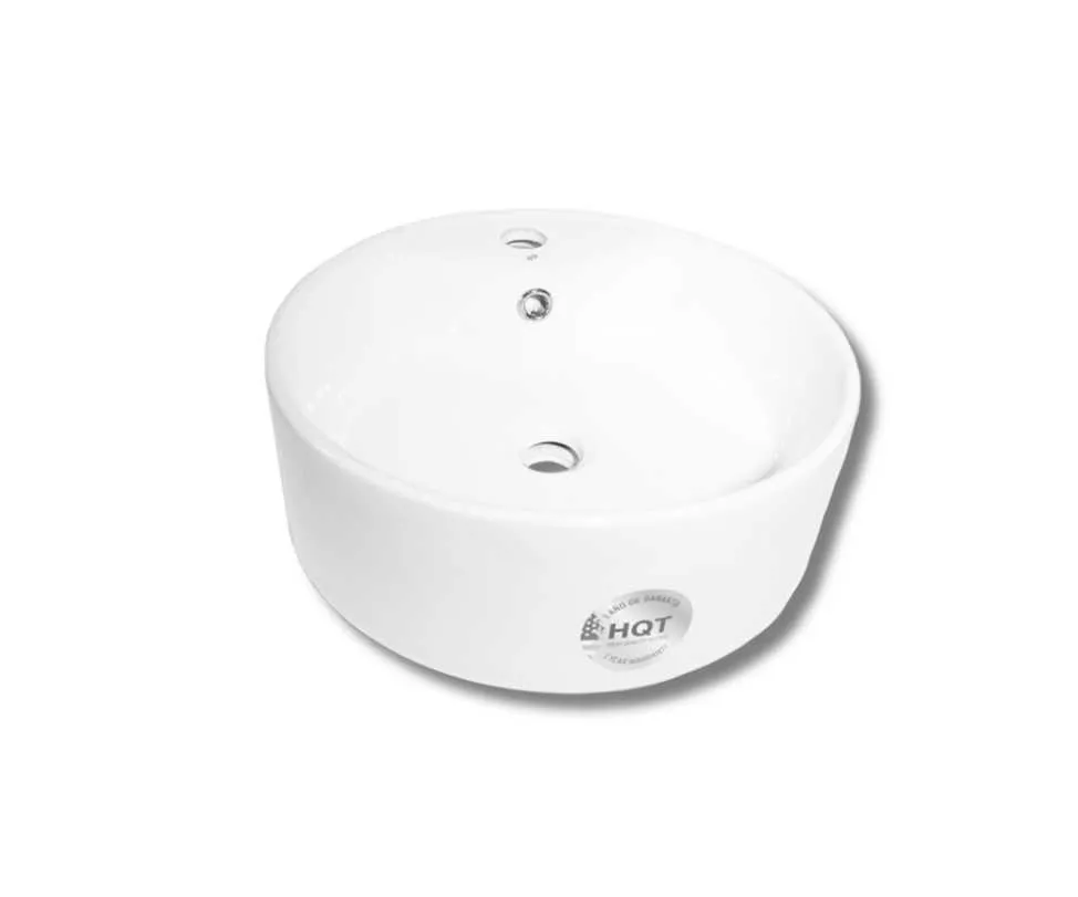 GPL0199 BEELEE LAVAMANOS SOBREP PRAGA + ACCESORIOS - BLANCO