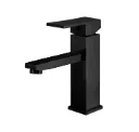 GPL0207 BEELEE GRIFERIA MODENA MEZCL BAJA NEGRA RECTANGULAR LAVABO