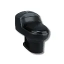 GPL0237 FV INODORO NEGRO GRAFITO (MATE) ONEPIECE MONACO - T/MONTECARLO