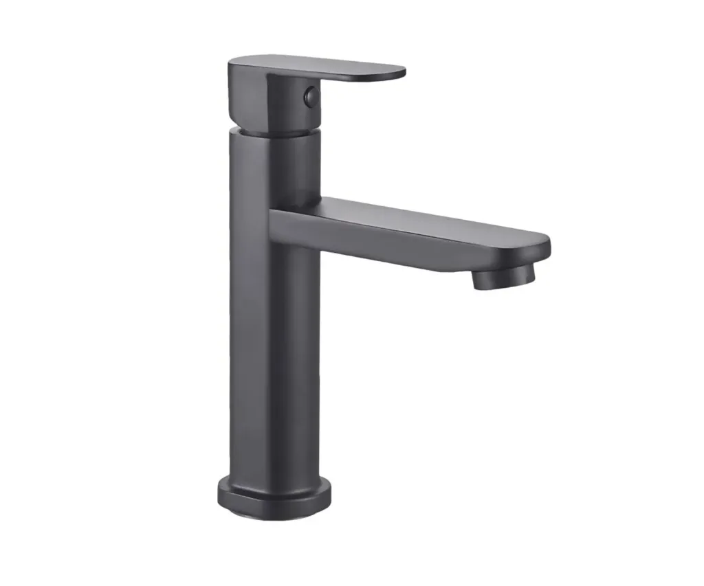 GPL0243 VITTA GRIFERIA TIVOLI BAJA FRIA NEGRO MATE 19CM