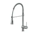 GPL0250 BEELEE GRIFERIA MEZCL COCINA VITERBO SILVER ESPIRAL PLATA