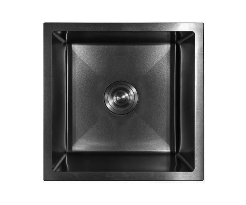 GPL0309 BEELEE FREGADERO SIMPLE NEGRO (44X44X23CM) - ALABAMA BLACK