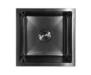 GPL0309 BEELEE FREGADERO SIMPLE NEGRO (44X44X23CM) - ALABAMA BLACK