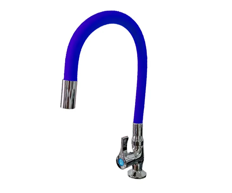 GPL0311 QSB GRIFERIA FLEXIBLE - FRIA MESON PALETA AZUL