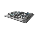 GPL0335 BEELEE ENCIMERA SILVER GAS VIENA I 4 QUEM