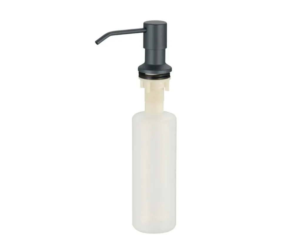 GPL0346 LONCHAM DISPENSADOR DE JABON NEGRO MATE ABS