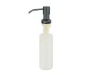 GPL0346 LONCHAM DISPENSADOR DE JABON NEGRO MATE ABS