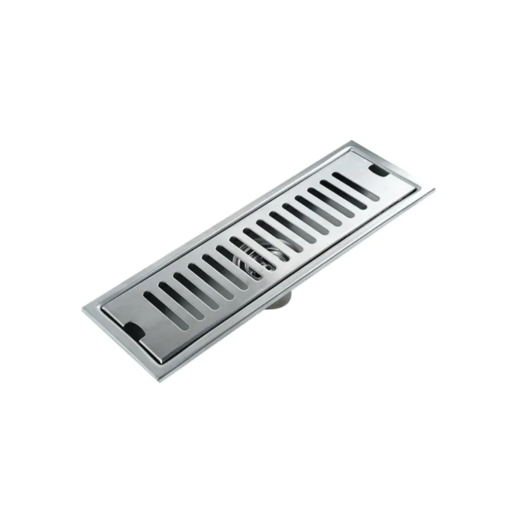 GPL0350 LH REJILLA LINEAL RANURADA 30X10 CM PULIDO INOX - DREN 2"