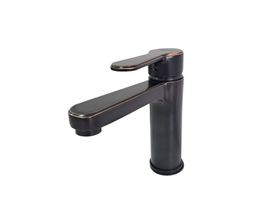 GPL0356 WEGAYE GRIFERIA BAÑO MEZCL BAJA - NEGRO/COBRE 12CM