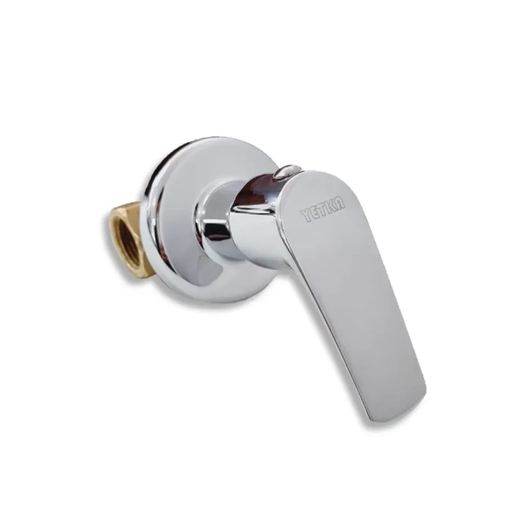 GPL0400 YETKA GRIFERIA CAMPANOLA P/DUCHA FOCUS LEVER - SILVER