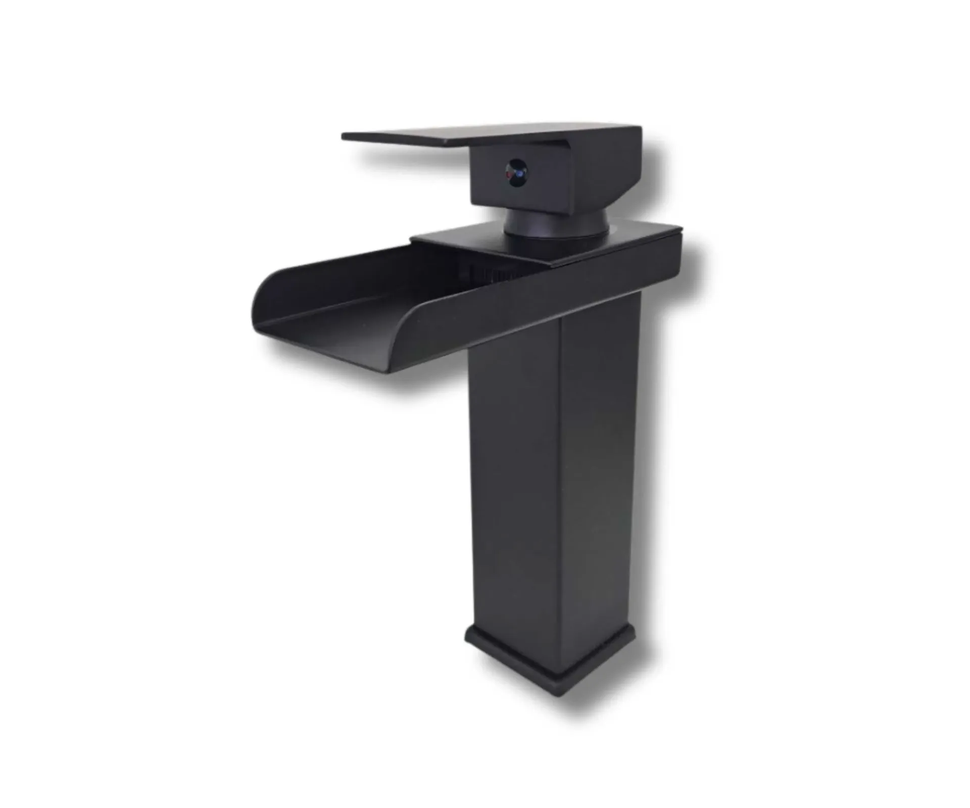 GPL0425 QSB GRIFERIA PREMIUM CASCADA NEGRA MEZCL BAJA  - BLACK