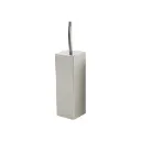 GPL0461 BEELEE CEPILLO P/BAÑO PREMIUM CUADRADO PLATA - SILVER