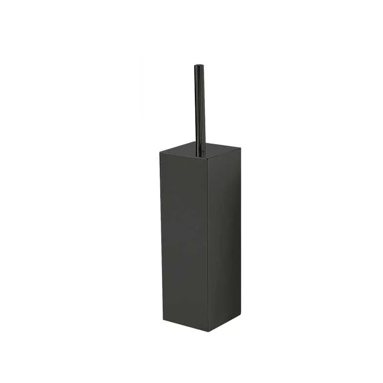 GPL0462 BEELEE CEPILLO P/BAÑO PREMIUM CUADRADO NEGRO MATE - BLACK