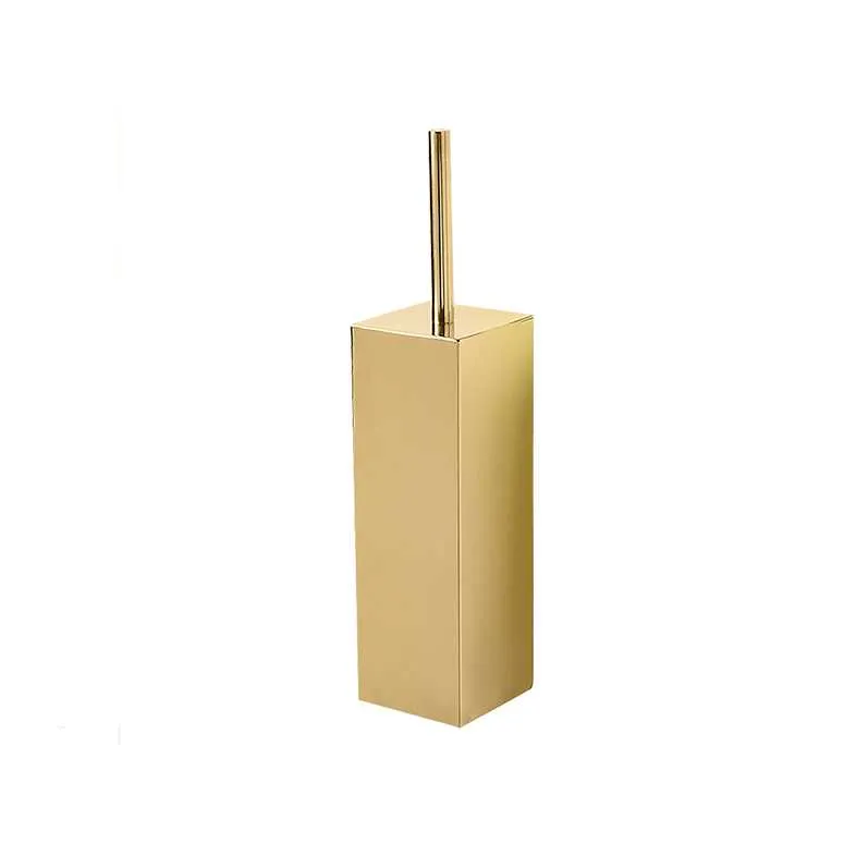 GPL0463 BEELEE CEPILLO P/BAÑO PREMIUM CUADRADO DORADO BRILL - GOLD GLOSSY
