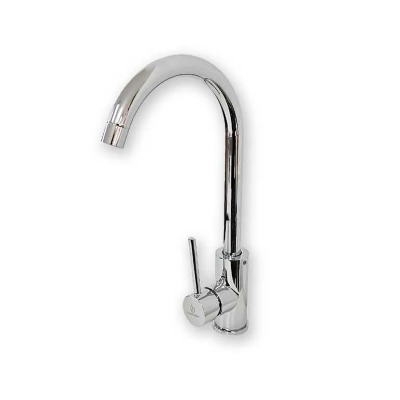 GPL0483 LONCHAM GRIFERIA MEZCL COCINA CROMADA - SILVER CUELLO U