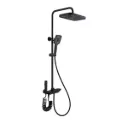 GPL1113 AKUA DUCHA COLUMNA EXTERNA 4 FUNCIONES NEGRA - C/BOTONES (ACB-L19B)