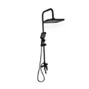 GPL0499 CARDINAL DUCHA COLUMNA PANEL NEGRO C/MANGUERA 1.5MT