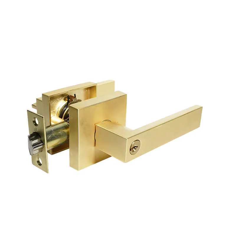 GPL0524 BEELEE CERRADURA BAMBERG PREMIUM - SATIN GOLD (DORADO)