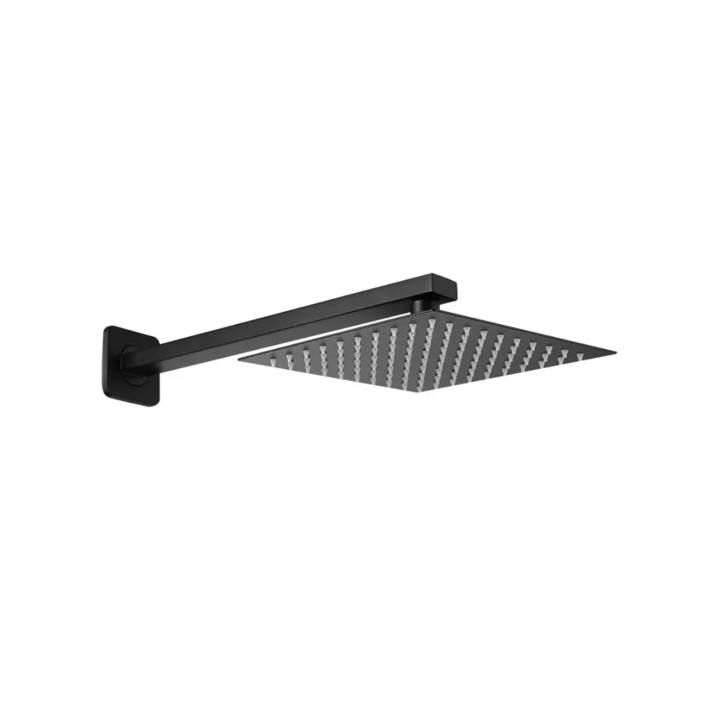 GPL0525 ROCKSTONE CABEZA + BRAZO CUADRADA NEGRO 25X25 - NEGRO MATE