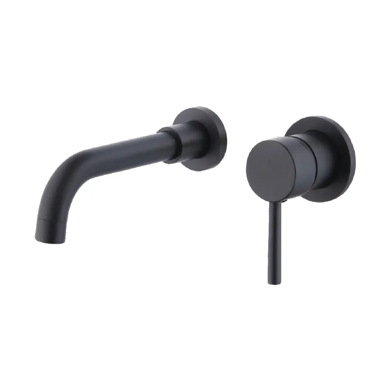 GPL0534 SM GRIFERIA VARENNA PARED TINA/LAV - NEGRO MATTE