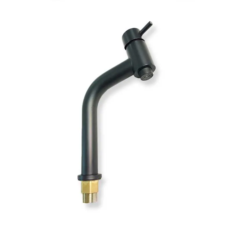 GPL0589 VITTA GRIFERIA FONTANA PLUS MEZCL ALTA NEGRO MATE