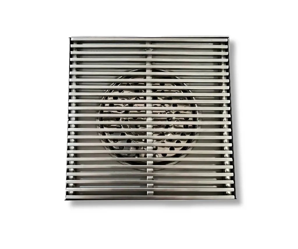 GPL0605 SUPERINO REJILLA P/PISO DELUX (15X15)CM - 4' CUADRADA