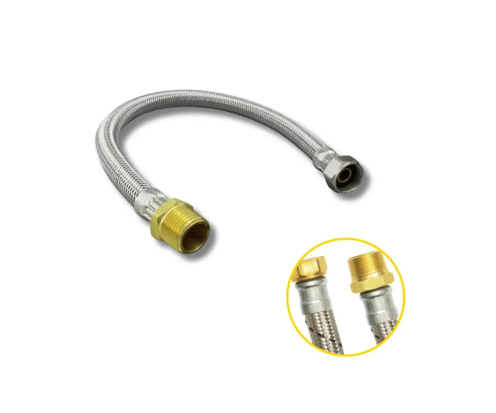 GPL0617 COFLEX MANGUERA P/CALEFON 1/2H - 1/2M (40CM)