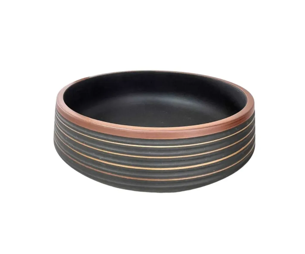 GPL0652 BEELEE LAVAMANOS SAMARA CORD BLACK + PUSH + DESAGUE