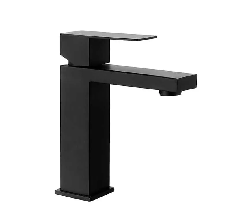 GPL0667 VITTA GRIFERIA SCATOLA MEZCL BAJA NEGRO MATE - BLACK