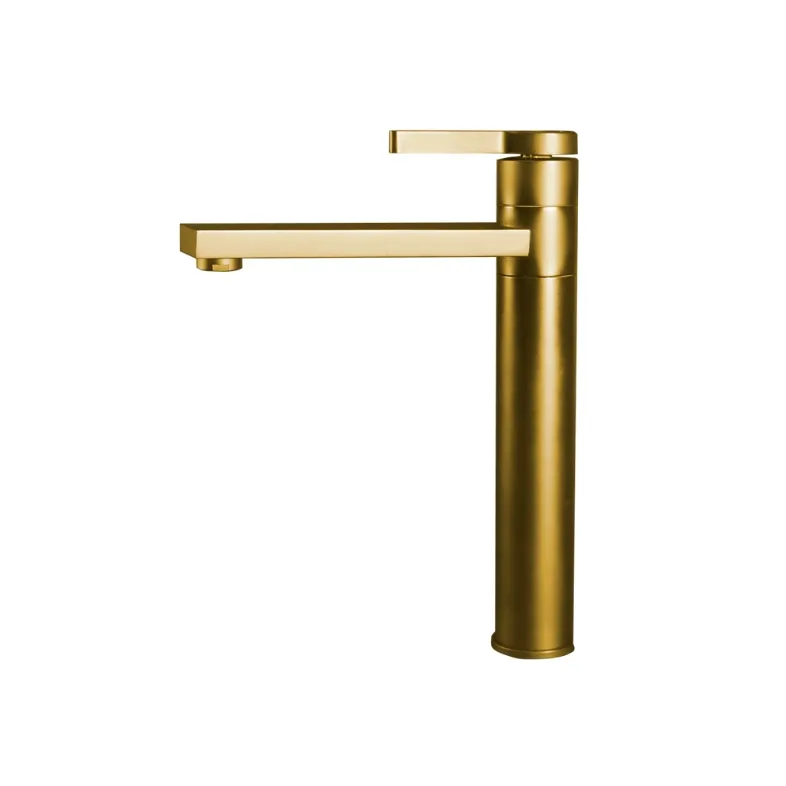 GPL0701 BEELEE GRIFERIA BAÑO ALTA SIENA DORADO MATE - GOLD 29CM