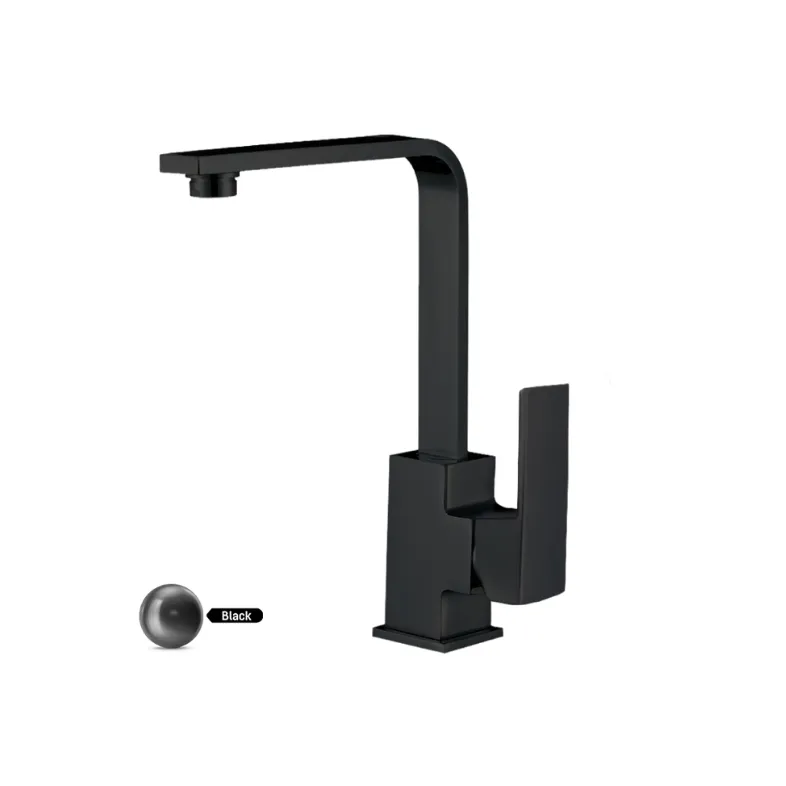 GPL0702 BEELEE GRIFERIA MEZCL COCINA MODENA SLIM RECTA - NEGRO MATE