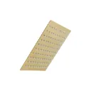 GPL0704 VITTA CABEZA D/DUCHA CUADRADA 20X20 DORADO - GOLD