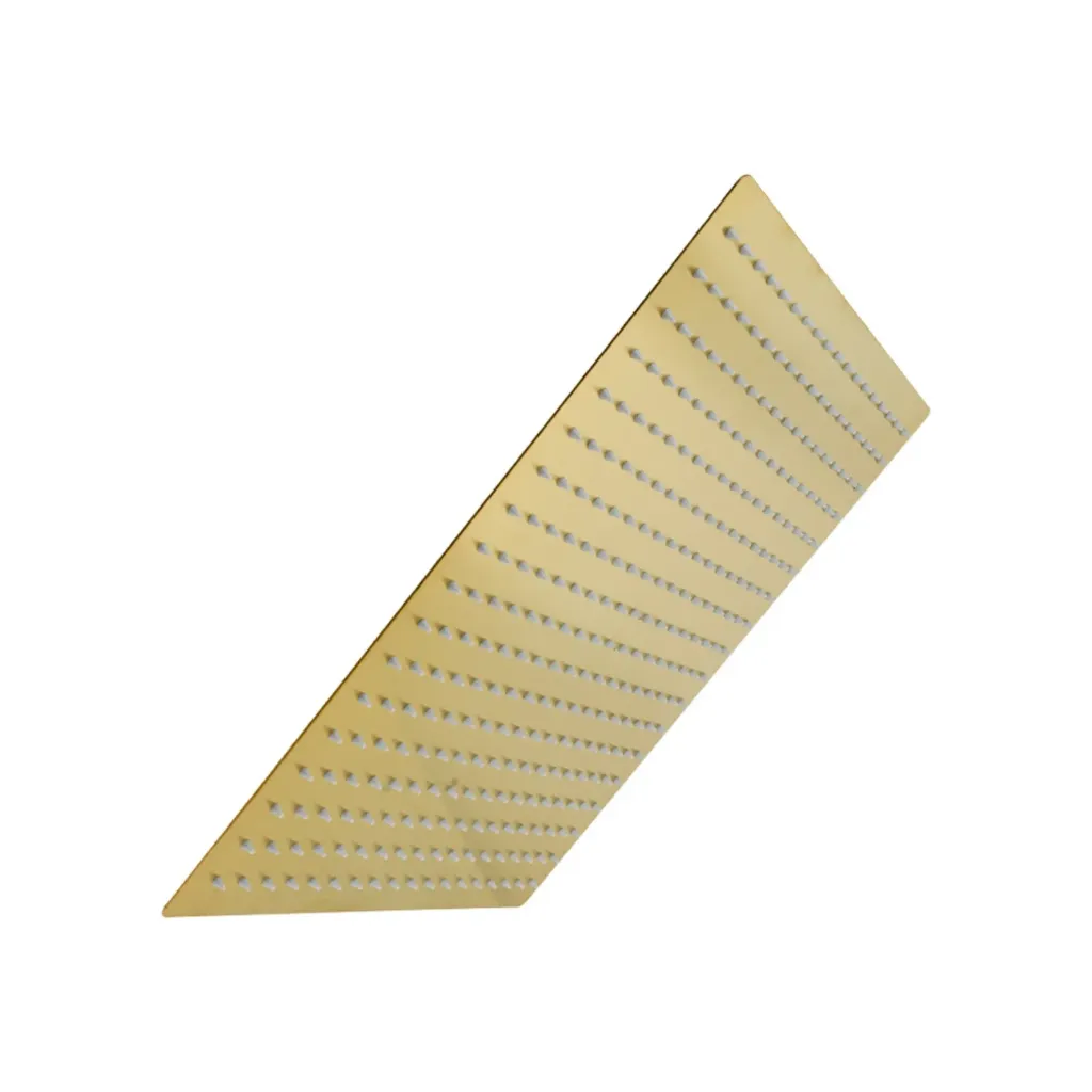 GPL0714 VITTA CABEZA D/DUCHA CUADRADA 40X40 DORADO - GOLD