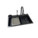 GPL0758 QSB FREGADERO IMPERIUM MULTIFUNCION (NEGRO) - 76X45 - (B61020)