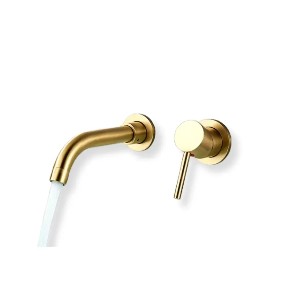 GPL0761 SM GRIFERIA VARENNA PARED TINA/LAV - ORO MATE GLOSSY