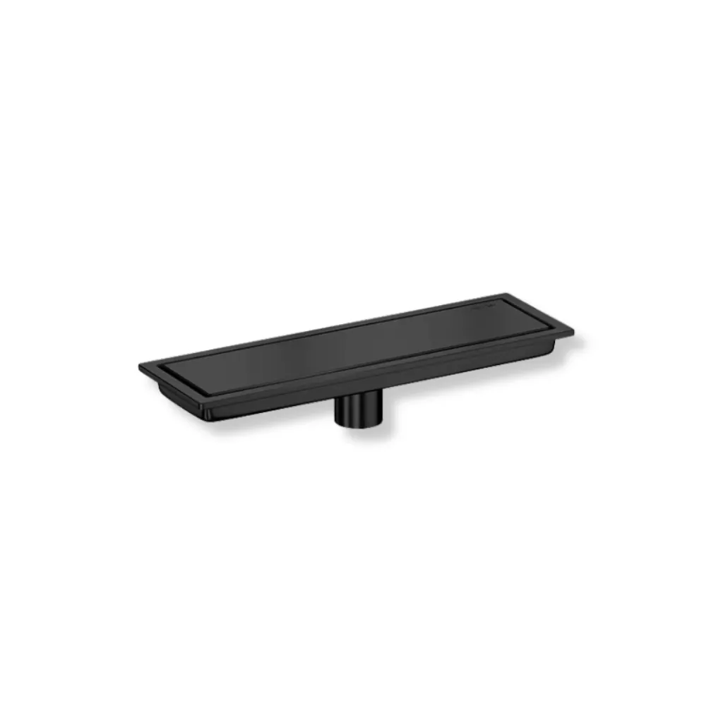 GPL0783 IMES REJILLA LINEAL LISA NEGRO 30X8 - BLACK INOX REV