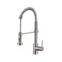 GPL0794 BEELEE GRIFERIA MEZCL COCINA MARSILIANA ESPIRAL - SATIN NIQUEL